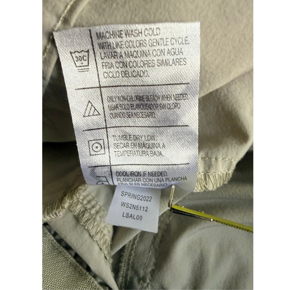 The American Outdoorsman Women’s Hiking Trail Shorts XL Gray Mid Rise Stretch 5” - Picture 4 of 8